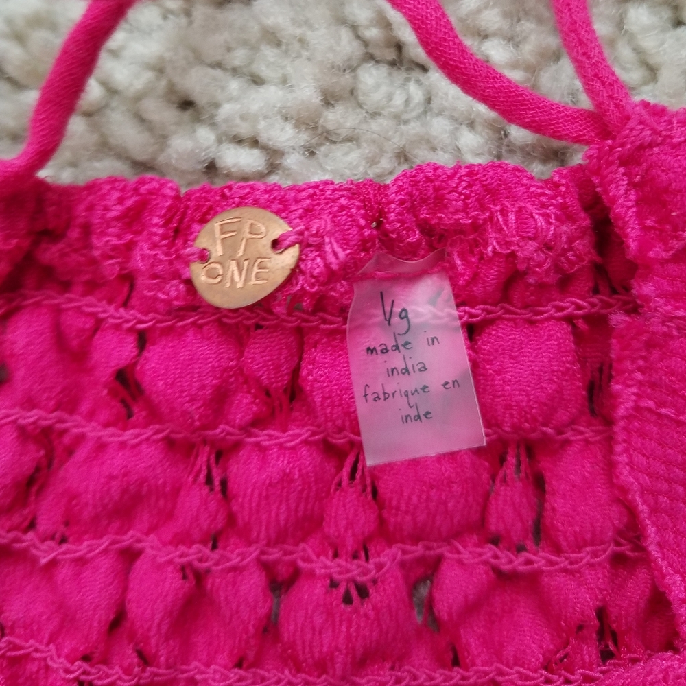 ⭐ONE LEFT⭐ Free People Fushia Adella Dress - Picture 2 of 10
